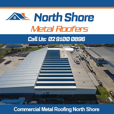 Large-scale commercial metal roofing project in North Shore area